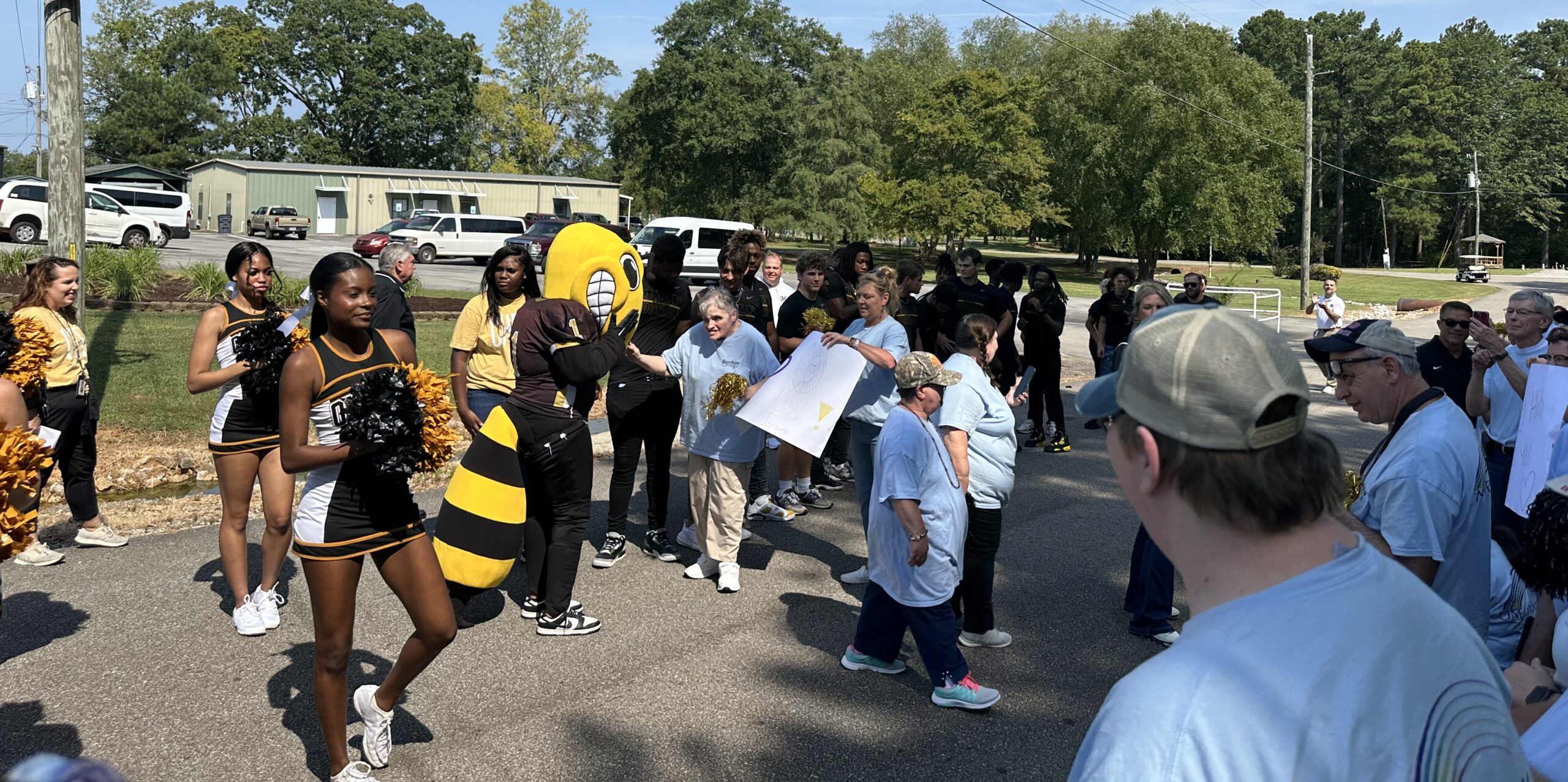 Oxford High School Traveling Pep Rally