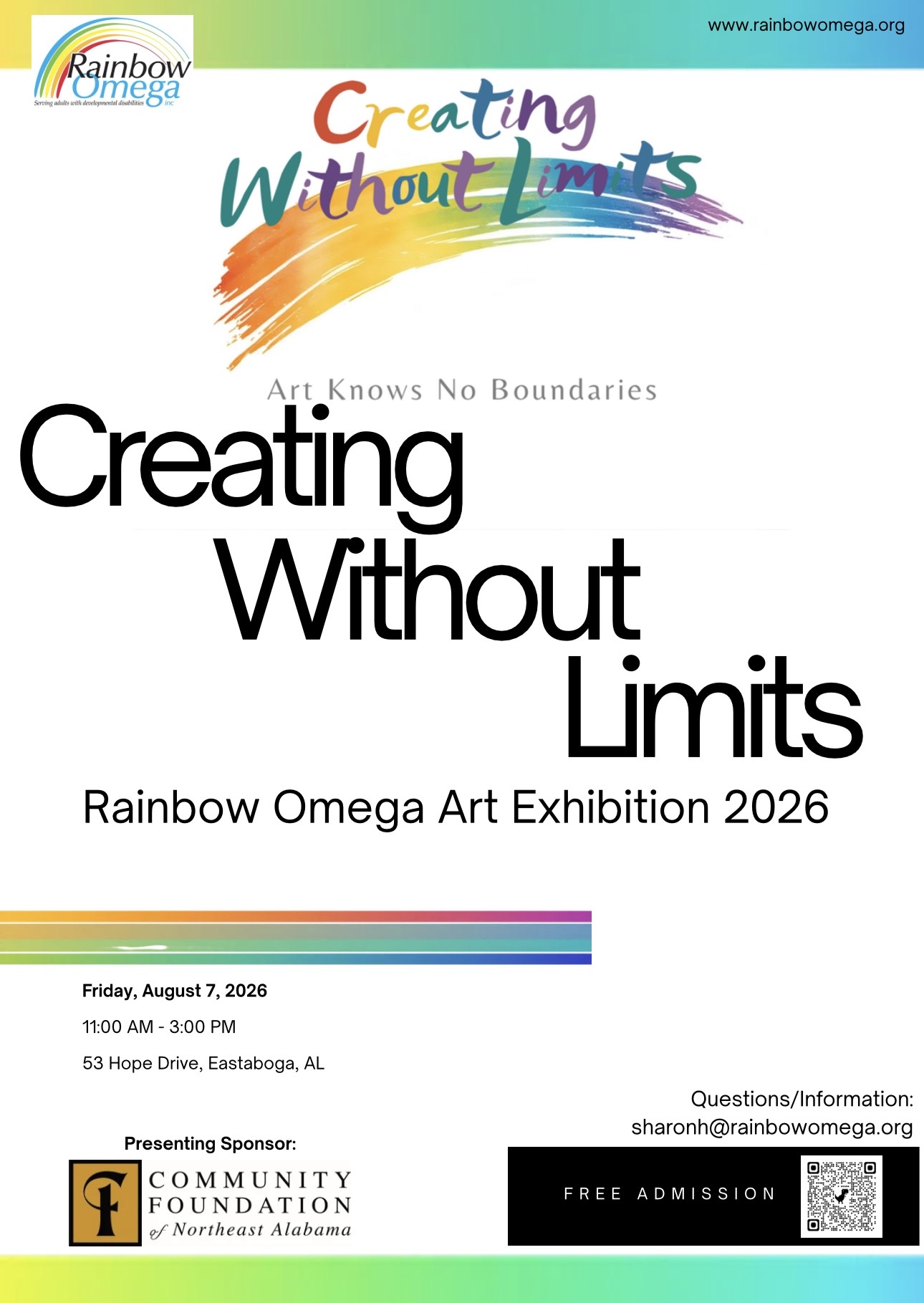 Preparing For 1st Art Exhibition – “Creating Without Limits”