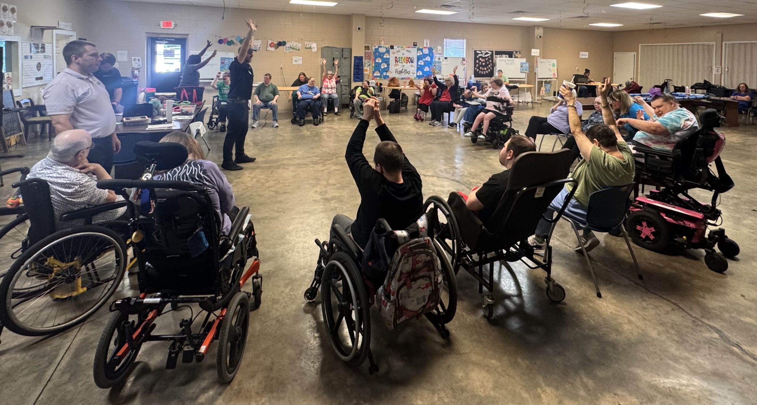 Cool Air – Strong Moves – Exercise Doesn’t Take a Day Off in Alabama Heat